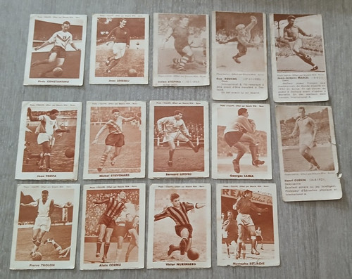 Lot photos cartes biscuit - lot,