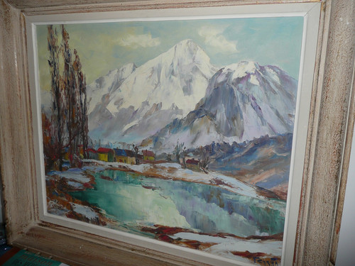 Huile sur toile francis - sur,