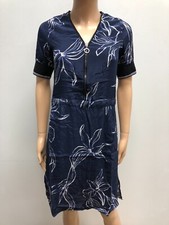 Robe Femme Salsa 100%Viscose Taille XS Couleur Bleu Neuf!!