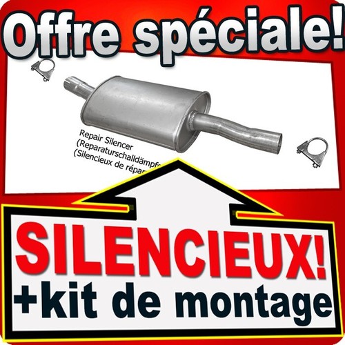 Silencieux intermédiaire pour - silencieux,