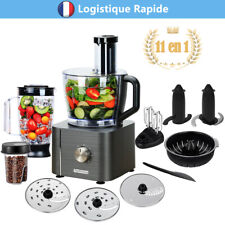 TopStrong Robot Cuisine Multifonction 11 en 1 Mélangeur Culinaire 3 Vitesses