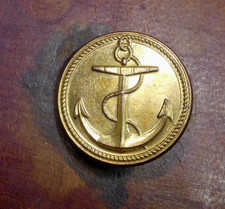 BOUTON MILITAIRE DE COLLECTION  Officier de Marine Empire  modèle 1804/1809 GM