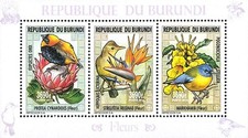 Burundi 2014 Perf. Fauna &