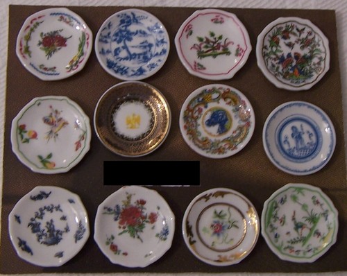 Serie feves assiettes - serie, nos
