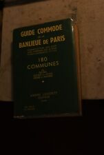 Guide commode de la banlieue de Paris - 180 communes/ André Leconte, 1962