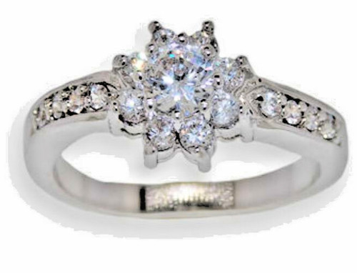 Argent white gold flower - argent,