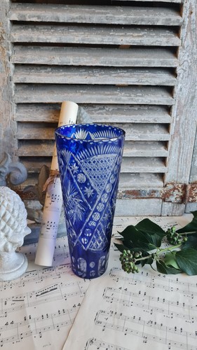 Ancien vase cristal - cristal, de