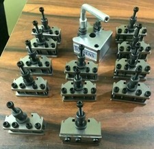 Jeu de porte-outils à changement rapide 13 pièces. Set T37 ML7 tour hauteur...