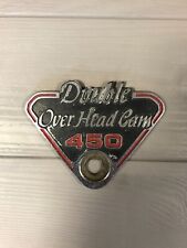 Honda CB 450, Emblème de cache latéral