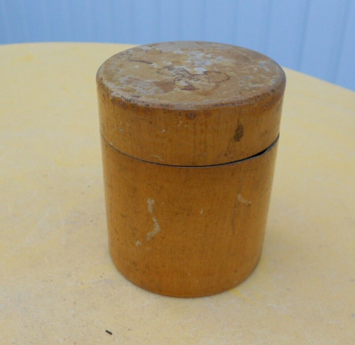 Ancienne boite ronde bois - boite, en
