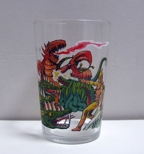 Verre moutarde spectreman - verre,