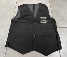 GILET DE BARMAN OFFICIEL NOIR