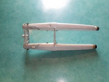 Fourche Motobécane 92 blanche neuve ancien stock