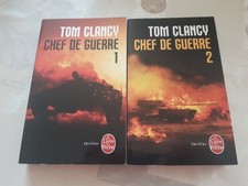 lot 2 romans - Chef de guerre Tomes 1 et 2 - Clancy Tom - le livre de poche