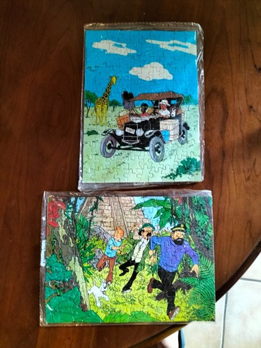 Puzzles tintin congo et - 2,