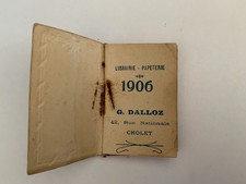 ANCIEN MINI ALMANACH CHOLET