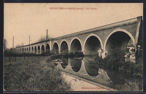 Cpa vendeuvre sur barse - cpa, le