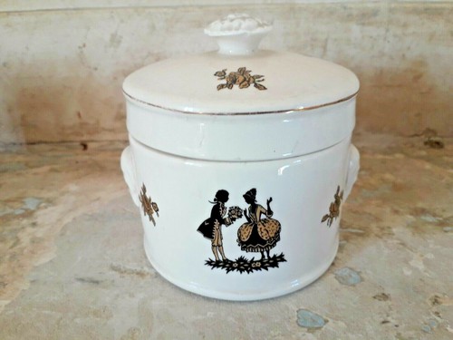 Terrine ancienne pot foie - ancienne,