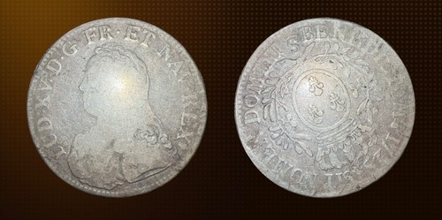 France écu louis xv - france,,