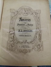 Mozart Sonaten For Piano-forte