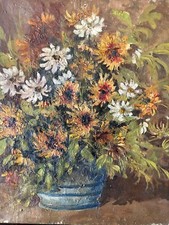 Ancien tableau peinture huile - peinture,