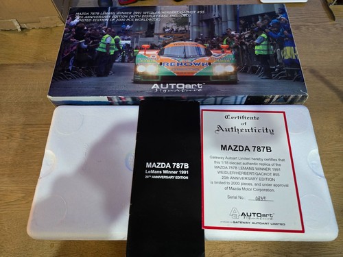 Autoart mazda 787b le - 787b,