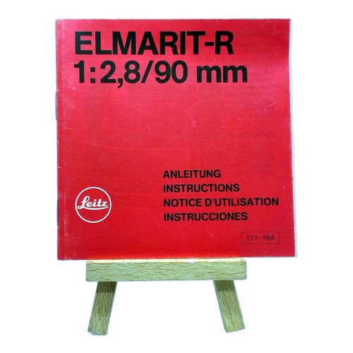 Leica elmarit 8 90mm - leica, elmarit-r