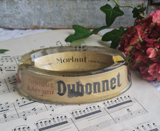 ANCIEN  CENDRIER PUBLICITAIRE DUBONNET CAFE BISTRO