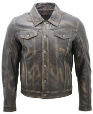 Veste jean vintage noire en - en,