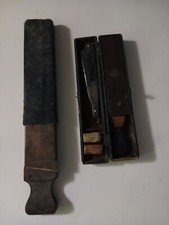 ANCIEN RASOIRS COUPE CHOUX ET ETUI