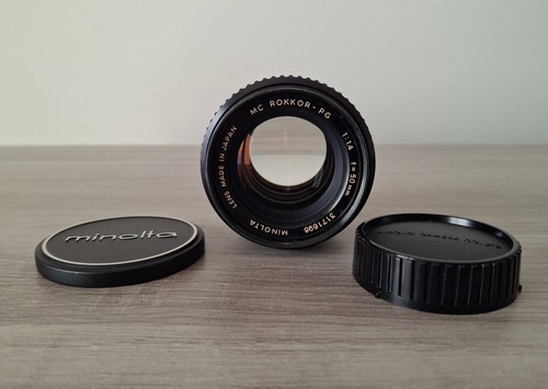 Objectif minolta 50mm 4 - objectif, mc