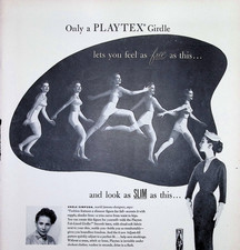 Playtex Vintage Print Ad Only
