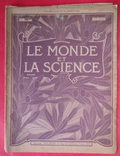 Revue LE MONDE & LA SCIENCE