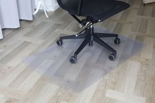 Tapis De Protection Pour Chaise De Bureau Transparent Clair