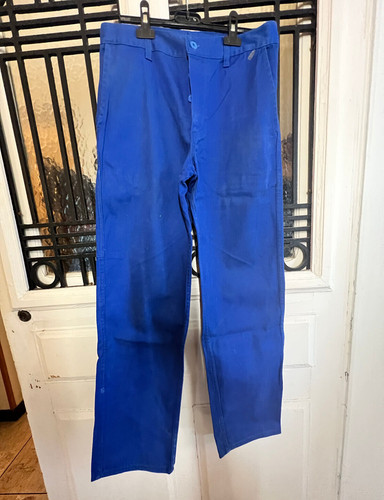 Pantalon bleu travail - pantalon,