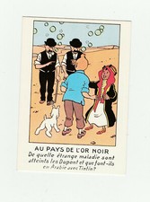 Tintin carte postale arno 1984