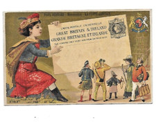 ancien chromo publicitaire A