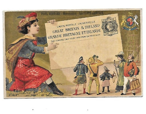 Ancien chromo publicitaire - chromo,
