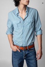 chemise bleu Zadig & Voltaire taille M