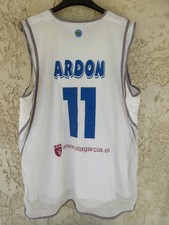 Maillot basket EXTRUGASA porté Leslie ARDON n°11 match shirt camiseta Legea L