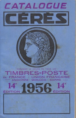 Catalogue cérès 1955 - catalogue,