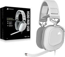 Corsair HS80 RGB USB Casque Gaming Filaire Premium Dolby Son Surround 7.1 / NEUF