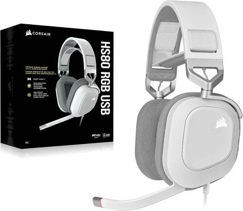Corsair hs80 rgb usb casque - hs80,