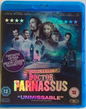 The Imaginarium of Doctor Parnassus (blu-ray) UK Import Jude Law Johnny Depp