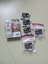 Lot de 6 cartouches d'encre EPSON + T0612 +3X T0614+2 X T0613