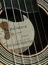 Guitare Ancienne Par Luthier J Castelluccia, Paris,  Guitare Jazz Manouche