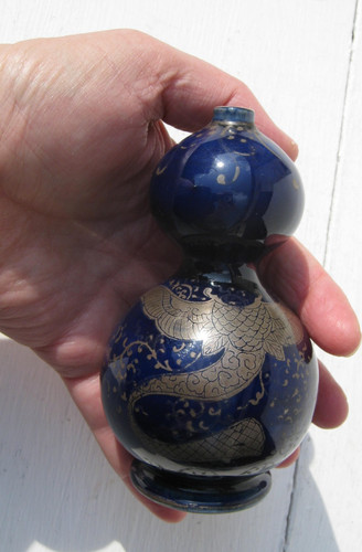 Ancien vase coloquinte - ancien,