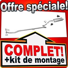 Ligne pot d'échappement pour