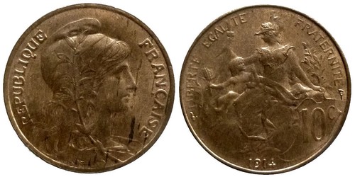 Dupuis centimes 1914 - dupuis,