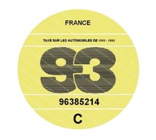 vignette adhésive 1993